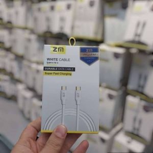 کابل دوسر تایپ سی سیلیکونی Z.M SOFT _ کابل دوسر تایپ سی سیلیکونی Z.M SOFT