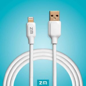 کابل آیفون سیلیکونی Z.M SOFT _ کابل آیفون سیلیکونی Z.M SOFT