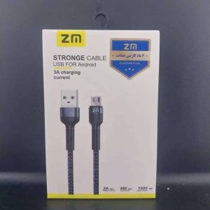 کابل میکرو کنف چرم Z.M STRONG _ کابل میکرو کنف چرم Z.M STRONG