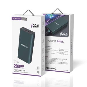 پاور بانک 20000 الترا سور up9 + فلزی