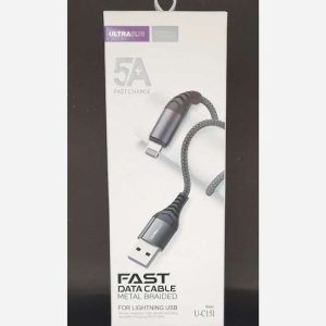 کابل آیفون کنف چرمی التراسور u_c15i