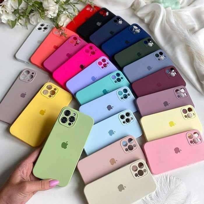 قاب سیلیکونی رنگ ثابت _ قاب سیلیکونی رنگ ثابت