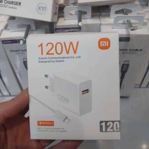 ست شارژر و کابل شیائومی 120w ثانیه شمار _ ست شارژر و کابل شیاومی 120W  ثانیه شمار