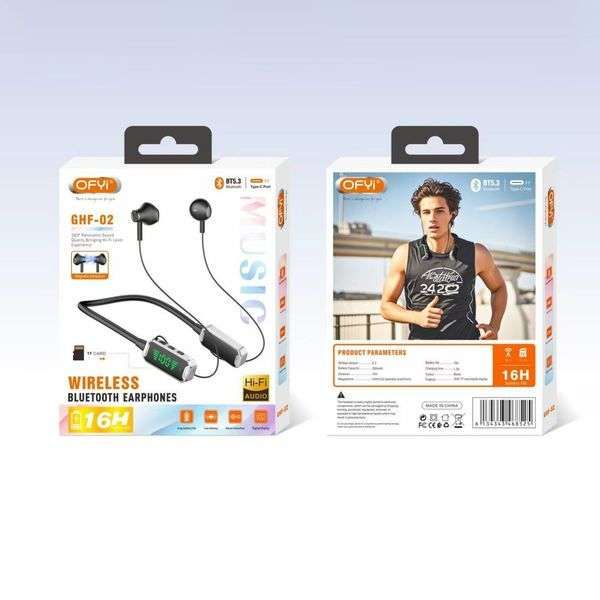 هندزفری گردنی ofyi  ghf 02 سر آیفونی